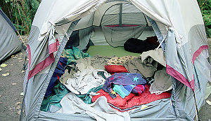 Messy Tent